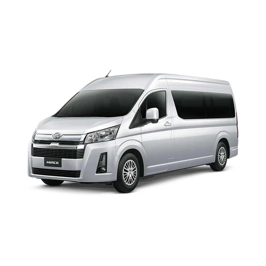 Toyota Hiace estándar van de pasajeros — Baja Rent Luxury La Paz BCS